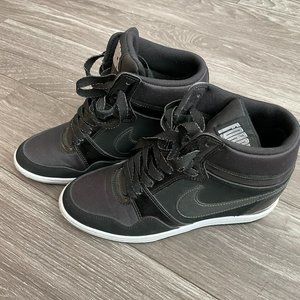 Nike Air Force Sky High Top Hidden Wedge Women's Sneakers/Shoes